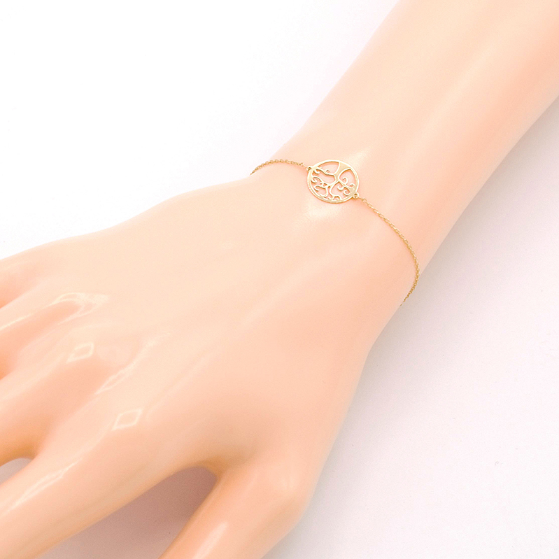 Zlatý náramek strom života 0,75g