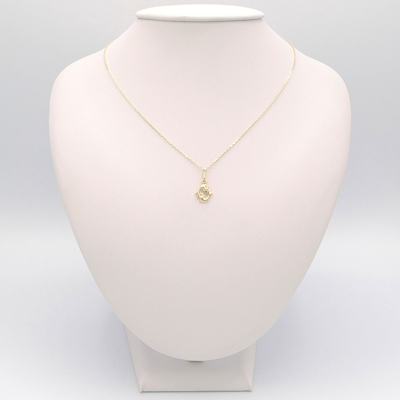 Zlatý přívěsek ryby 0,47g