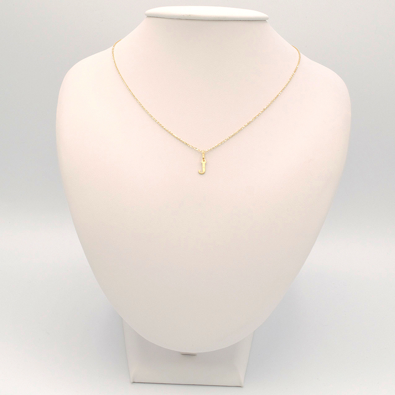 Zlatý přívěsek písmeno J 0,20g