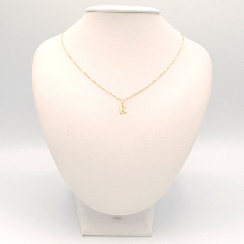 Zlatý přívěsek písmeno K 0,20g