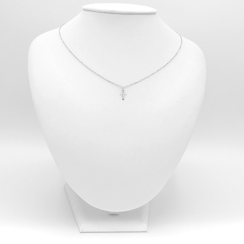 Přívěsek z bílého zlata, písmeno T 0,15g