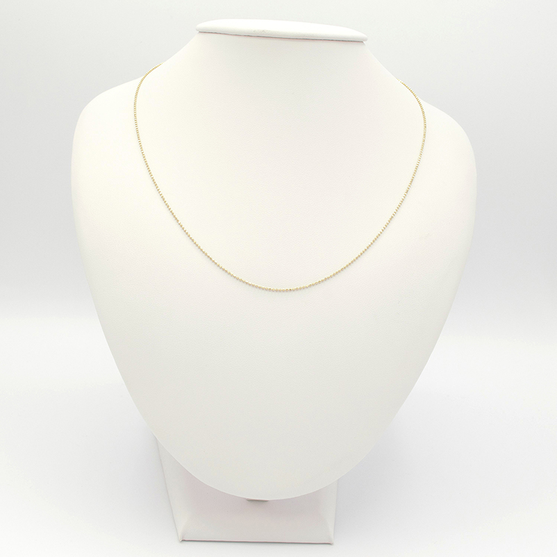 Zlatý řetízek z kuliček 1,63g