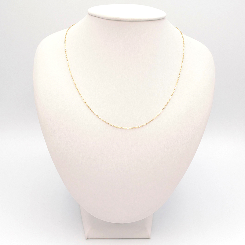 Zlatý řetízek Anker zdobený 1,41g