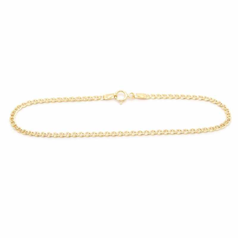 Zlatý náramek Marina zdobená