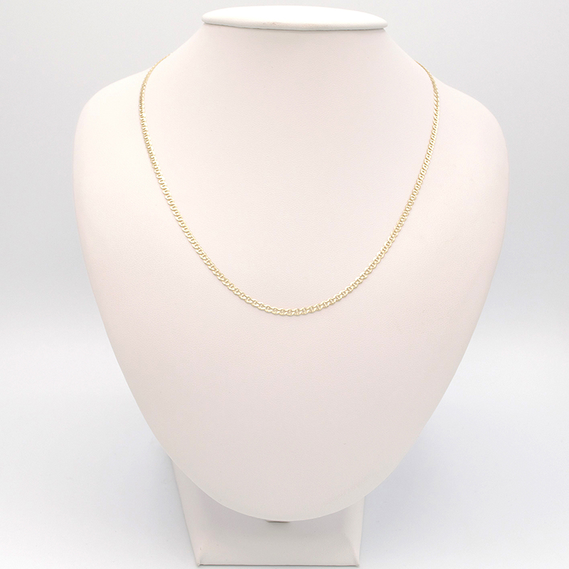 Zlatý řetízek Marina zdobená 3,75g