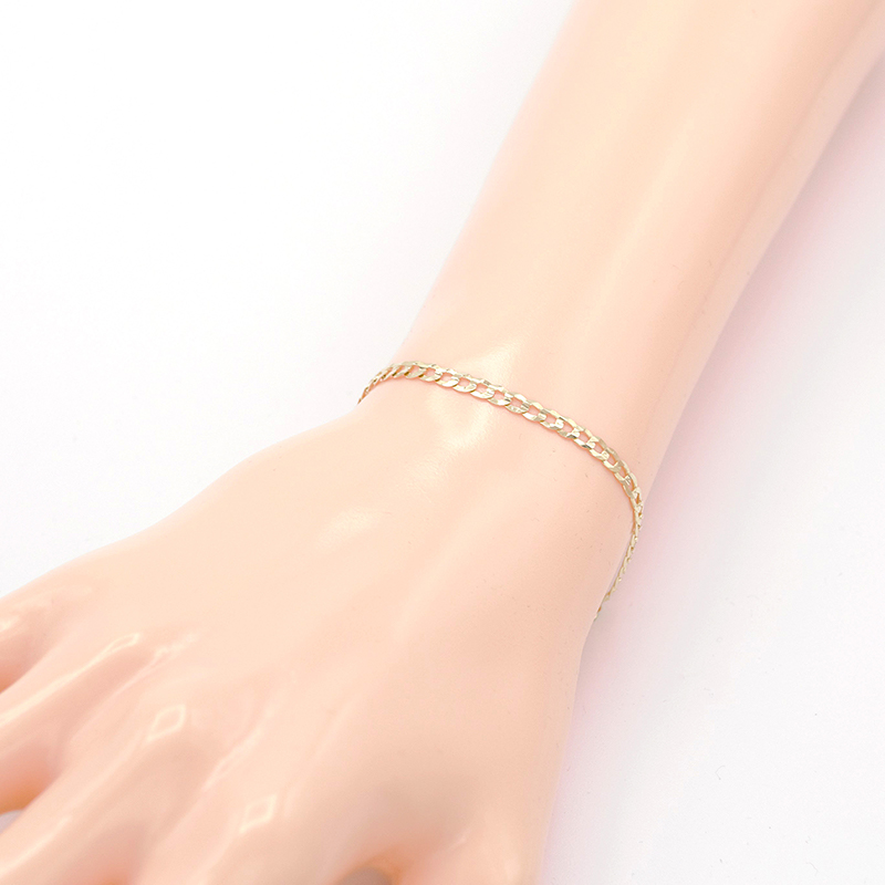 Zlatý náramek Pancer broušený 2,85g