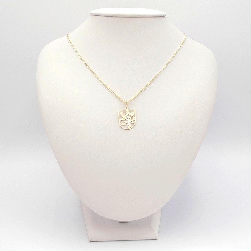 Zlatý přívěsek český lev 0,95g