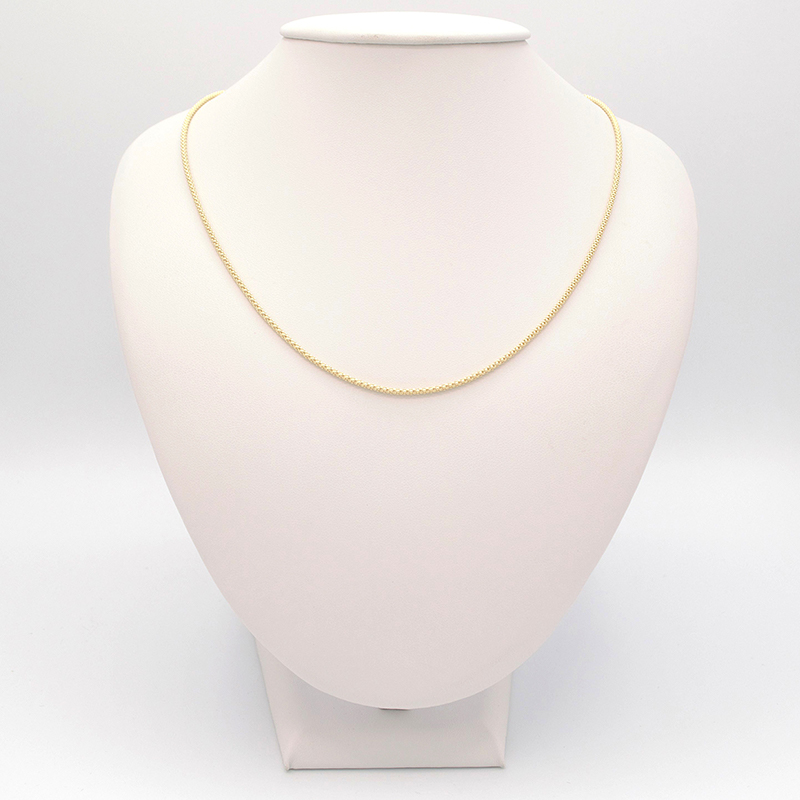 Zlatý řetízek lankovitý s velkou karabinou 4,25g