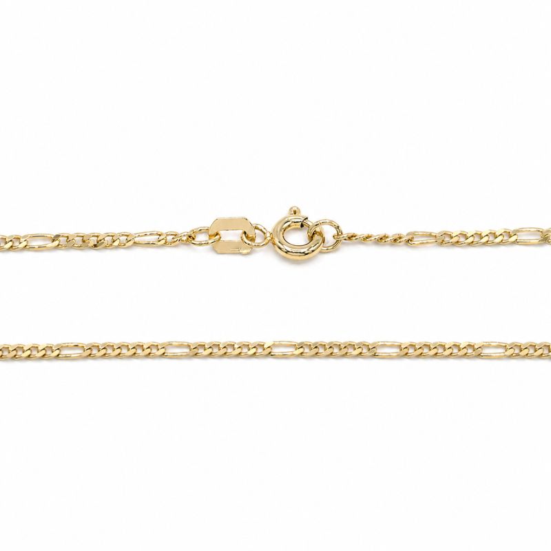 Zlatý řetízek Figaro