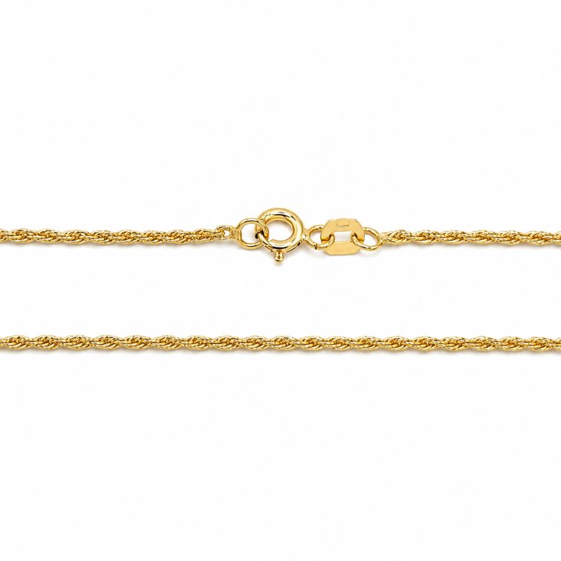 Zlatý řetízek Singapore hustě propletený 