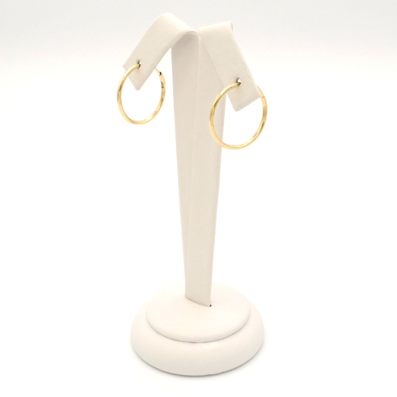 Zlaté náušnice kruhy 1,30g