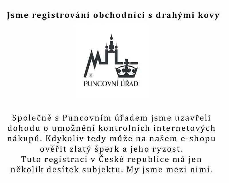 Zlatý řetízek se srdíčkem se zirkony 2,03g