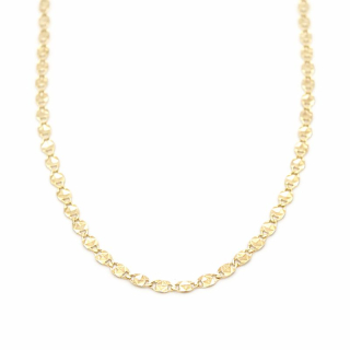 Zlatý řetízek Valentina zdobená 2,47g