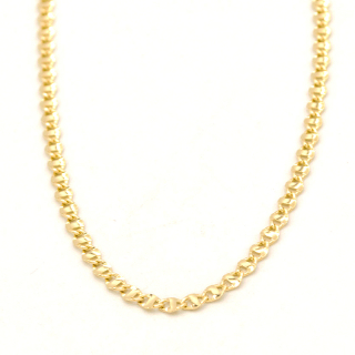 Zlatý řetízek Marina zdobená 3,53g