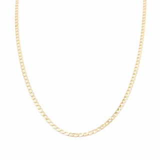 Zlatý řetízek Pancer jemný broušený 