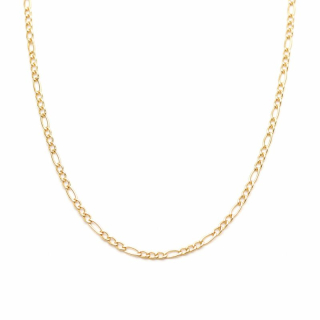 Zlatý řetízek Figaro 