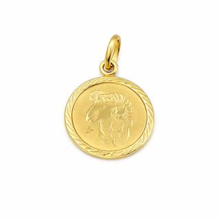 Zlatý přívěsek znamení beran 